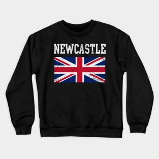 Newcastle England Union Jack Crewneck Sweatshirt